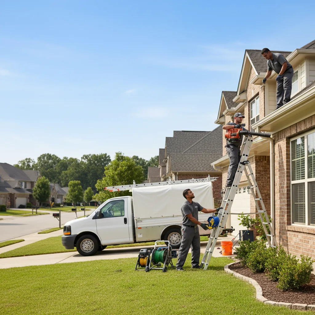 Home Gutter Service in Logansport, LA near me